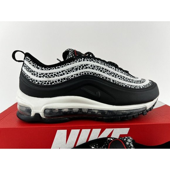 Nike Air Max 97 SE Safari Women's Size 6.5 Sneakers Shoes Black White DH0559-001 - Picture 9 of 10
